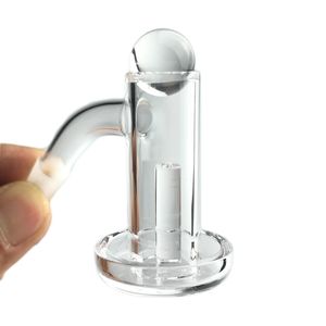 Quartz Terp Slurper Blender Banger Hookahs Fumer Nail avec 16mm 2mm d'épaisseur biseauté Top 30mm Bas 22mm Quartz Pilier Ball Carb Cap Bangers