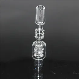 Pointe d'ongle en quartz pour fumer kit collecteur de nectar Dab rigs bangs en verre Pipe à eau Bubble