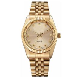 Quartz en acier inoxydable BT vendant une montre-bracelet de luxe en or pour hommes270M
