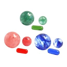 Boule à rayures en Quartz, narguilé, perles supérieures en verre, résistantes à la chaleur, pour fumer des ongles à Quartz