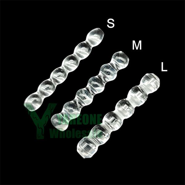 Quartz Terp Pilier Inserts Dab Tool Accessoires 6 Perles Empilées Soudées Ensemble 40mm de Haut Terp Pills pour XL Slurper Banger Nails YAREONE