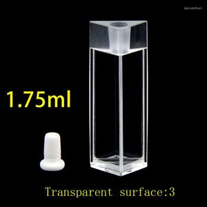 Cuvette Triangle Quartz Avec Bouchon Capacité 1.75ml Surface Transparente: 3