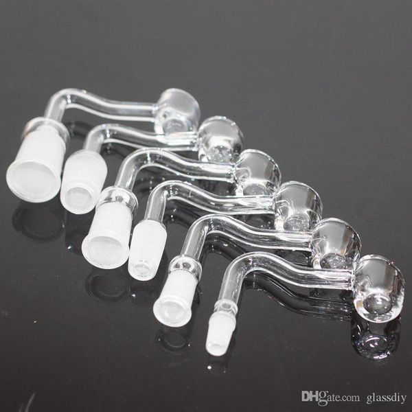 Quartz Trough Banger Nail Avec Carb Cap Femelle Mâle 10mm 14mm 18mm Joint 90 Degrés Pour Verre Huile Rigs Bong Dab Rig Autres Accessoires Fumeurs