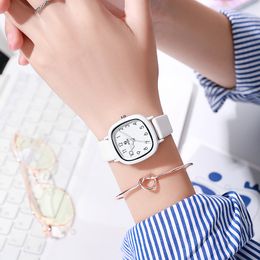 Quartz Watch Student Sports Women's Watch Men's Ultra Dunne Minimalistische zakelijke mode