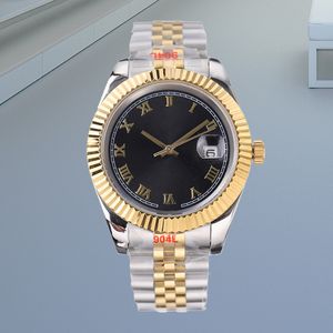 Quartz horloges 2813 uurwerk heren dames datum gouden horloge 41 mm 36 mm 31 mm 28 mm roestvrijstalen armband automatisch mechanisch waterbestendig lichtgevend