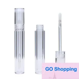 Quatily 100 stks Lipgloss Tubes Lege 5ML Lipgloss Tubes Ronde Transparante Lipgloss Tubes Met Wand Lege Clear Lipstick Lip Glaze Tube Groothandel BC BH3877