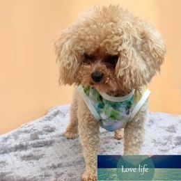 Quatily Celebrity dezelfde stijl tie-dyed hondenvest modemerk hondenkleding lente en zomer kleine hond huisdier kleden Wholeale