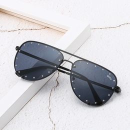 Muelle para mujer espejo espejo de sol gafas de moda gafas de sol de ocio protección