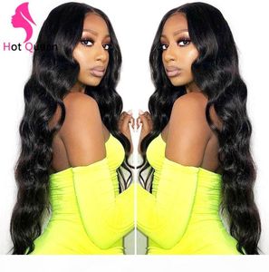 Queen 8a Maleisische lichaamsgolf haarbundels bodywave maagdelijk menselijk haar bundels nat en golvende weefsels 3 4Bundels Indian Maleisian4132610