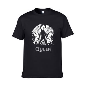 Band Royal Crest Logo Camiseta Camisetas de manga corta Moda O-cuello Camisetas para hombre Tendencia XS-2XL