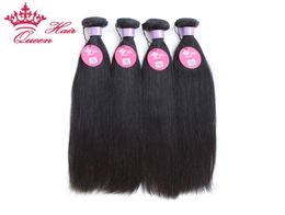 Queen Hair Officiel Store Malaysian Virgin Human Hair Extensions Straight Natural Couleur 1B Can Dye Fast 2723154