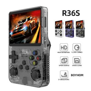 Open Source R36S Retro Handheld Video Game Console Linux System 3,5 inch IPS -scherm Portable Pocket Video Player R35S 64GB Games