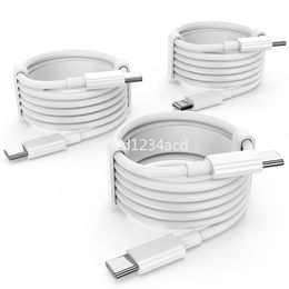 Snel Opladen Type c naar USB C PD Kabels 1M 3FT 2M 6FT USB-C Lader Kabel voor Samsung S20 S22 S23 S24 Note 10 20 Xiami Huawei Htc LG M1