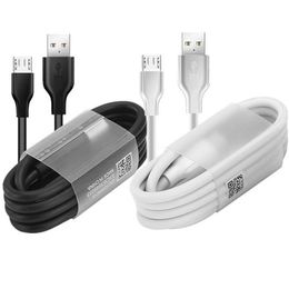 Câble de charge rapide 1m 3ft OD3.6 2A Type C Micro USB Câbles fil pour Samsung Xiaomi Huawei Smart Mobile Phone