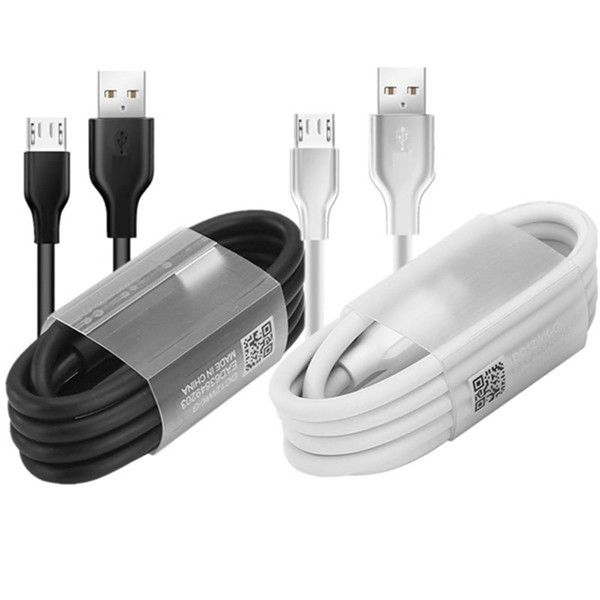 Cable de carga rápida 1M 3ft OD3.6 2A Tipo C Cable de cables Micro USB para Samsung Xiaomi Huawei Teléfono móvil inteligente