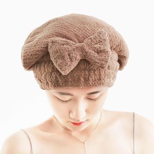 Baño de secado rápido Gorro para secar el cabello Toalla Envoltura para la cabeza Sombrero Maquillaje Cosméticos Gorro Herramienta de baño a803 15