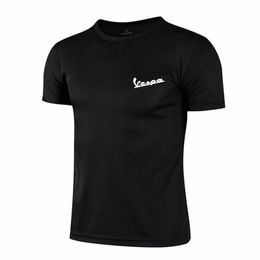 Camiseta de secado rápido para hombre, ropa atlética Vespa Gym, Camisetas para hombre, camiseta de compresión para Fitness, camiseta para correr, ropa deportiva