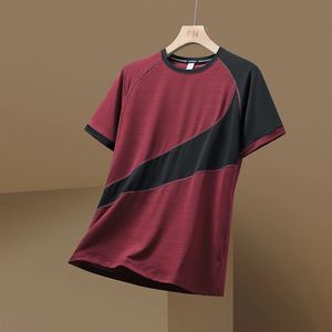 Sneldrogende Sport T-shirt Heren Korte Mouwen Zomer Casual Print Plus Oversize 3XL Top Tees GYM T-shirt Kleding 240313