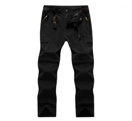 Pantalon unisexe détachable réglable résistant à l'eau à séchage rapide Zip Off pantalon de randonnée escalade été extérieur convertible 14354581