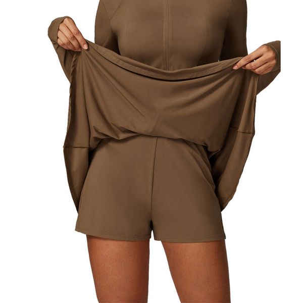 Femmes à sec rapides anti uv Proof upf 50+ tennis golf mini jupe gym yoga fiess wear 2 in 1 robe