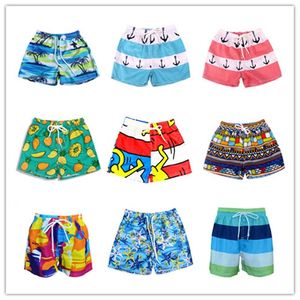 Pantalones cortos de secado rápido para niños, pantalones cortos de playa para adolescentes de dibujos animados, pantalones casuales para niños, pantalones de natación para niños, pantalones cortos de algodón para niños 210308