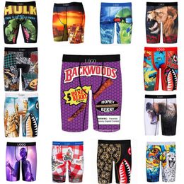 Snelle drogende elastische shorts Heren Beach ondergoed Summer Men Boy Boxers Briefs plus maat 3xl broek Sport Ademend Desinger Leverancier Ondergoed