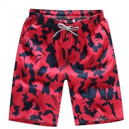 Sneldrogende shorts Mannen Badmode Heren Surf Zwemmen Boxer Trunks Beach Leisure Sport Pocket Solid Swimsuit Slakken Zwembroek Man 4XL