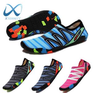 Sneldrogend zomer water schoenen unisex kust strand sok blootsvoets sneakers mannen zwemmen upstream sport duiken aqua schoenen vrouwen x0728