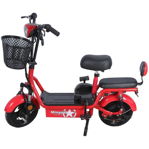 Batería de litio de scooter eléctrico rápido 48V20A Ciclismo eléctrico de bicicleta eléctrica pequeña sin escobillas para adultos para viajar para viajar