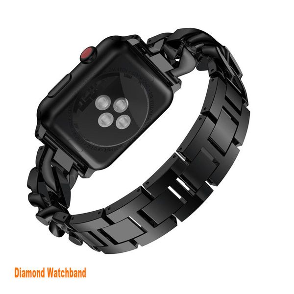 Bracelet de montre à dégagement rapide bracelets en métal pour bracelet de montre Apple série 7 6 5 4 3 2 1 SE bracelet de remplacement 45 mm 44 mm 42 mm 41 mm 40 mm 38 mm hommes femmes noir argent or rose-or