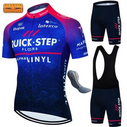 Snelle stap 7 uur Pad Mens Cycling Suit man Bicycle Clothing Bike Jersey MTB Road Bi Cycle Wear Manne Set Sets 240416