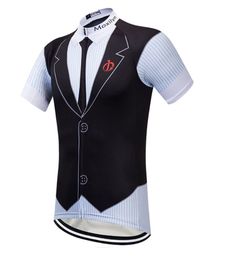 Sneldrogend Moxilyn Heren Fietsshirts Top Schaatspak Fietsen Kleding Mountainbike MTB Tie Shirt Ademend5652392