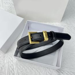 Ceinture de créateur pour femmes Quiet Cintura, largeur de 2,8 cm, ceinture de luxe en bronze, cinturones multi-tailles, délicate ceinture en cuir véritable, marron, ornement tendance hg084