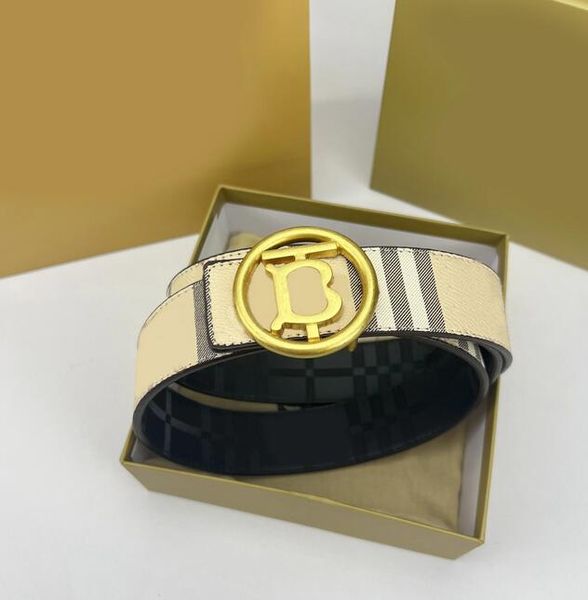 Cinturón para hombre Quiet Fashion Great Litchi, cinturones con hebilla dorada Sier para hombre, cabeza de diseñador