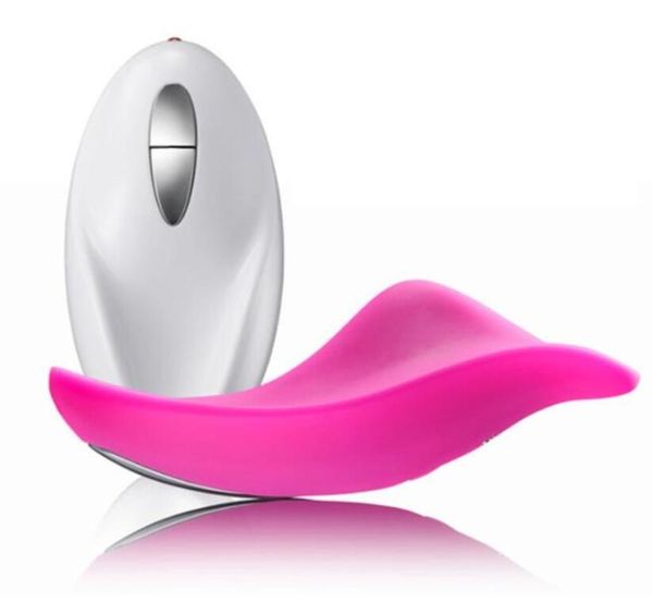 Vibrador de bragas silencioso Control remoto inalámbrico Estimulador de clítoris portátil Huevo vibrante invisible Sextoys para mujeres Púrpura Rosa 1677852