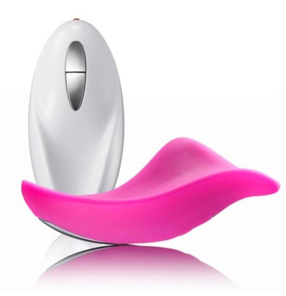 Vibrador de bragas silencioso Control remoto inalámbrico Estimulador de clítoris portátil Huevo vibrante invisible Sextoys para mujeres Púrpura Rosa3538492