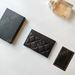 billetera de cartera de tarjetas acolchadas soportes de tarjeta de caviar negro diseñador de cuero de cuero billetera de lujo monedas monedas de monedero de piel de oro becerro grano de grano - j enlace exclusivo