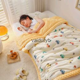 Quilts Dekens Inbakeren Winter Warm Babydekbed Dekbed Gewatteerd Zomer Zacht Dutje Cover Bed Dikke Deken Pasgeboren Baby Inbakeren Wrap Beddingvaiduryb