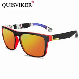 QUISVIKER Merk Gepolariseerde Vissen Bril Mannen Vrouwen Zonnebril Designer Outdoor Sport Goggles Rijden Brillen UV400 Zonnebril2051