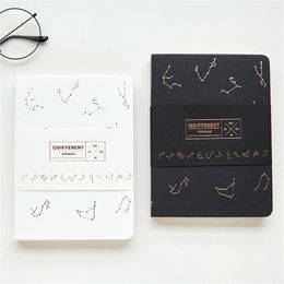 "Constellation" Hard Cover Mooie Lege Sketchbook Journal Freenote Dagboek Studie Notebook Briefpapier Gift 210611
