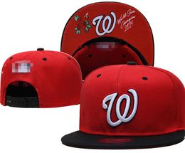 Caps de "Nacionales" 2023-24 Unisex Baseball Baseball Snapback Hat Word Series Champions Locker Locker 9fifty Sun Bordery Bordery Spring Summer Cap Wholesale A3