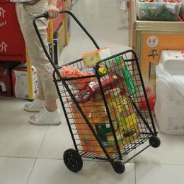 "Carrito de compras plegable portátil con cestas de almacenamiento de gran capacidad de 18 litros, carrito de mercado liviano con 4 ruedas, fácil instalación, perfecto para viajes de compras"