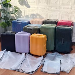 Ensemble de bagages à grande capacité de première capacité avec TSA-Lock roulant: sac de voyage élégant et luxueux et valise