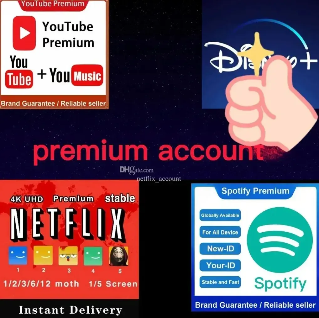 «выходные» 2025 Новый или ваш Spotify YTB Netflix, поставляемый в течение 12 часов, 1 м, 3 м, 6 м, 12 м. Paramount Plus Мобильные телефоны, компьютеры и телевизоры доступны