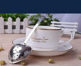 Quotta Timequot Heart Tea Infuser Balls Ballas de acero inoxidable Fieles Oblique Tea Tea Tube Infusador de té Nuevo 1943813