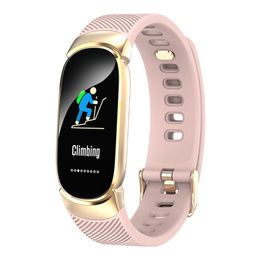 QW16 Pulseras Pulsera inteligente Fitness Tracker Band 3 Monitor de ritmo cardíaco Podómetro impermeable Reloj deportivo Pulsera de moda