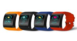 QW18 Smart Bracelet Blood Oxygène Pression du moniteur de fréquence cardiaque IP67 IP67 Tracker de fitness imperméable Smart-Wristwatch pour iPhone et4045014