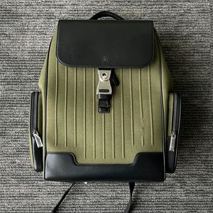 Mochila para hombre del diseñador nunca Syill R Nylon Flip Mochilas de ocio