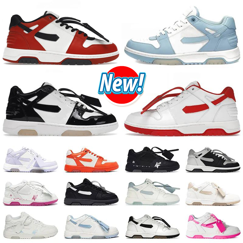 r Casual Shoes Out of Office Low Leather Sneaker White Black Blue Red Green Luxury Outdoor Sports Mens Sneakers Womens Trainers Eur 36-45