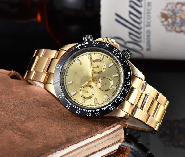 Réplica de relojes R olax 8A a la venta Reloj de función completa de cuarzo 2023 con caja de regalo con logotipo